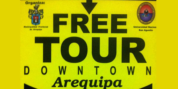 Free tour downtown Arequipa