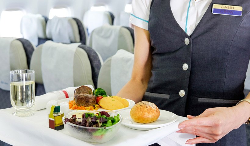 Comida de avión por delivery