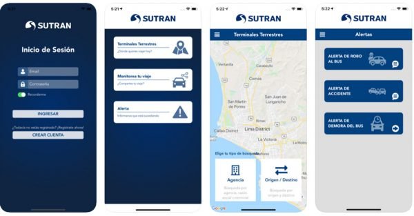 Descarga el APP Viaje Seguro de la SUTRAN