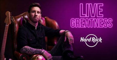 Hard Rock celebra su 50 aniversario anunciando a Lionel Messi como su nuevo embajador
